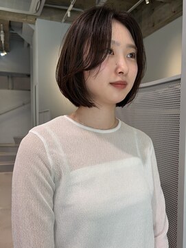 フィルムス 田町芝浦(FILMS) レイヤーカット/ミディアムボブ/レイヤーボブ/前髪/田町