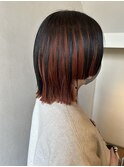 ダブルレングスのデザインカラー
