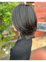 セットアップ 岡山北長瀬店(SET-UP) ダークブルー レイヤーボブ/ダークグレー