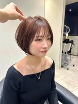 ヘアメイクアース 八潮店(HAIR & MAKE EARTH)&nbsp;大人カワイイ♪ショートボブ