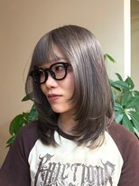 ナック 茶屋町(knack chayamachi)&nbsp;透明感グレージュ×レイヤーミディ/阪急梅田