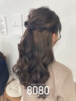 はればれ 横浜東口店(8080)&nbsp;ねじりハーフアップ