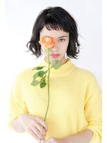 ロジェ(loje)&nbsp;＊LOJE＊ 暗髪でもお洒落女子。ウェット外はねボブ。