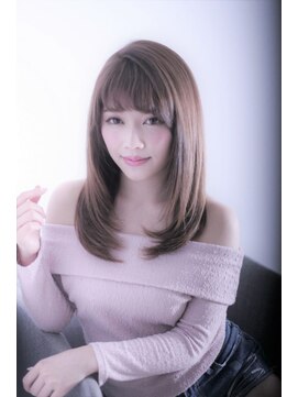 サンクレポ 【CINQ REPO　care&design】ツヤ×フェミニンストレート佐藤拓哉