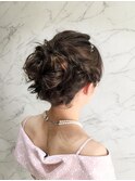 カチューシャのヘアアクセでちょっぴりラブリーな姫セット☆