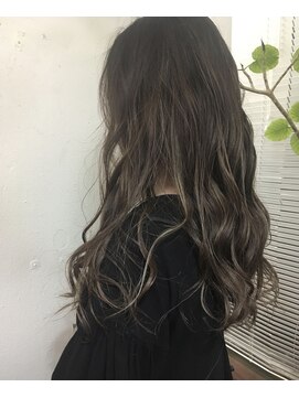 ノア ヘアメイク(Noa hair make) ■ハイライト×ミントアッシュ