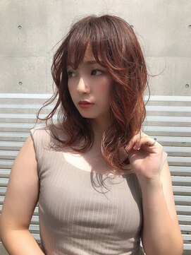 スフィーダ(SFIDA) 外巻きオレンジブラウン