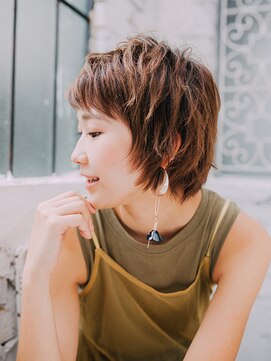 アラワラブルー(arrawarra blue) ハネ感ショート/20代/30代/40代/50代/倉敷駅/白楽町