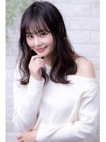 ヘアーアートシフォン 池袋西口店(Hair art chiffon)&nbsp;抜け感カーキアッシュ外ハネくびれヘアネオウルフウルフパーマ