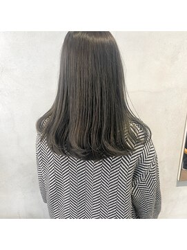 ミント(mint) 【 ケアブリーチ1回/オリーブグレー 】