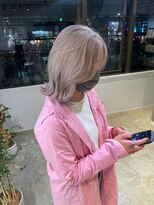 メリー オオサカ(Merly Osaka)&nbsp;veil white color_くすみベージュが可愛い_