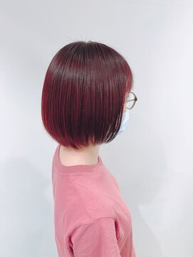 サルファ ヘアデザイン 名古屋 丸の内(S.ALPHA HAIR DESIGN) ブリーチなし！ピンク系カラー！