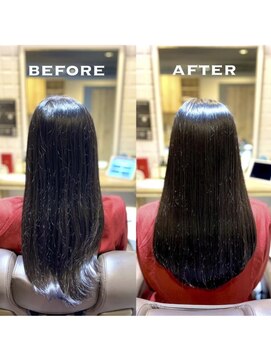 カミケンガレリア(kamiken. galleria) 頭皮から毛先までキレイなストレートヘア【カミケンガレリア】