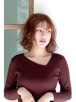 クシュ 所沢西口プロぺ通り(kusyu... )&nbsp;ペールベージュセクションカラーグラデーションカラー外ハネボブ