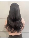 ビターチョコレートブラウン 前髪 韓国【横浜】