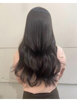 ネオリーブアイム 横浜西口店(Neolive aim)&nbsp;ビターチョコレートブラウン 前髪 韓国【横浜】