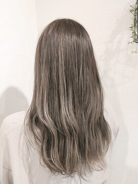 ローグ ヘアー 金町店(Rogue HAIR) 20代30代40代◎ローグ(たか)大人ゆるふんわりカール グレージュ