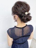 ゆるふわアップスタイル　miwa