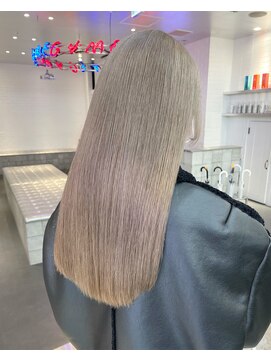 ゲーム 原宿店(GAME) ハイトーン/ダブルカラー/ミルクティーベージュ/ボブ