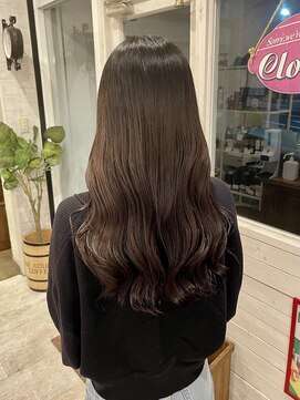 クオリア(Quaria) グレージュ/ヨシンモリ韓国ヘア/ダークブラウン/トーンダウン☆