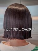大人可愛い小顔前下がりボブ×ナチュラルボブ×ミニボブ20代30代