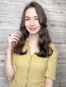 ニスル センター南店(NISURU） 似合わせカット/大人ガーリー/ダークアッシュ/着物/センター南