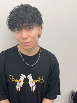 ゴールド 京都(GOALD) ツイストスパイラル波打ちスパイラルセンターパート刈り上げ束感