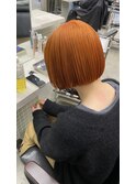 オレンジベージュ/オレンジカラー/ケアブリーチ