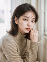 インデペンデンス(independence)&nbsp;大人可愛い外ハネ×ミディ　10代20代30代40代