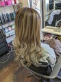 アンズセカンド (HAIR SALON an's 2nd) サンドベージュ×バレイヤージュ