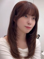 シティーバイローウェ 表参道(City/louwe)&nbsp;小顔に見せる前髪/流れる顔まわり/【表参道】