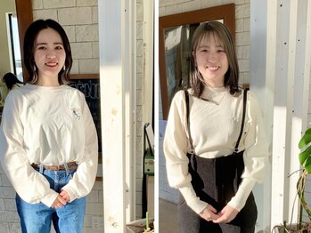 バース ヘアデザイン(Birth hair design)の写真/『可愛い』がいっぱい♪特にショート/ボブ/伸ばしかけミディアムは女性目線で好きなPointを叶えてくれる◎