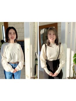 『可愛い』がいっぱい♪特にショート/ボブ/伸ばしかけミディアムは女性目線で好きなPointを叶えてくれる◎