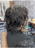 ボブパーマ/前髪パーマ/エアリーパーマ/くせ毛風パーマ