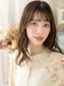 カバーヘア ブリス 志木南口駅前店(COVER HAIR bliss) 大人フェミニンくせ毛風カールゆるふわミディa志木20代30代40代