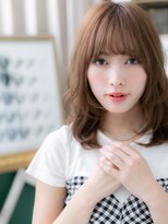 カバーヘア ブリス 大宮西口(COVER HAIR bliss)&nbsp;外国人風カールベビーバング前下がりレイヤーc5大宮20代30代40代