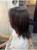 レイヤーカット/ウェーブパーマ/前髪/こなれミディ[代官山駅]