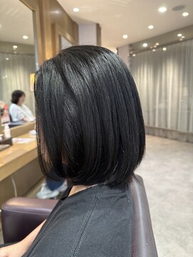 ユウヘアー 石川橋店(U Hair) 似合わせカット/まとまりボブ/オージュア