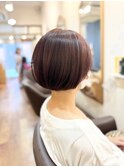 30代40代50代/ミニボブ/イメチェンショート/前髪あり/freesia