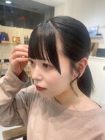 バーチ バイ クロップエス(BIRCH by crop es)&nbsp;とても可愛いメイド顔周りカット