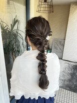 ピーブランズヘアー 大野城コモレビ(P-brandshair onojo Komorebi)&nbsp;編みおろし