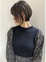 オーソ(AUTHO)&nbsp;ハイライト/ショートボブ/マッシュ/グレージュカラー/大人女性