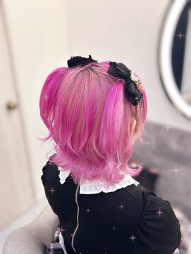 ヘア サロン クラン ソア 心斎橋店(hair salon clan soar) ハーフツイン【クランソア】ヘアメ/ヘアセット/心斎橋