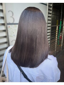 エヌトゥーナ 表参道(Ntuna) 髪質改善×ラベンダーカラー