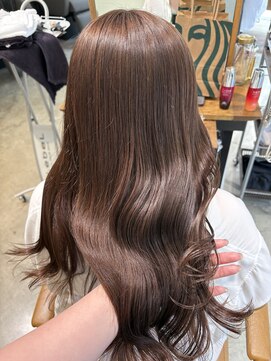 アヴァンスアンス 広島袋町店(AVANCE.ens) 髪質改善カラーとナチュラルブラウン