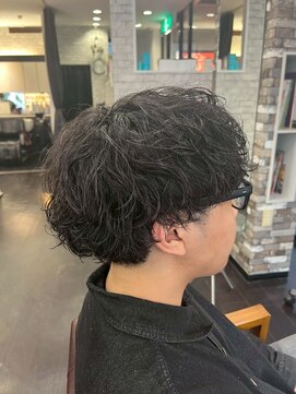 ヘアーメイク ロージー 北18条店(HAIR MAKE ROSY) 緩めツイストスパイラルパーマ波巻きパーマメンズパーマ20代30代