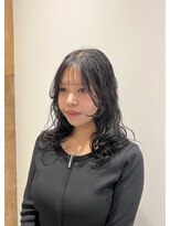 シアン 矢場町店(CYAN.)&nbsp;初めてパーマでも挑戦しやすい大きめゆるウェーブパーマ