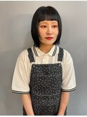 【Sign】顔まわりレイヤーボブ