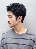 スパイキーショートニュアンスパーマフェザーショート_ba540581