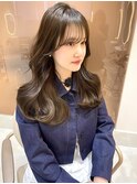 愛されヘアレイヤーカットブラウンブリーチ無し